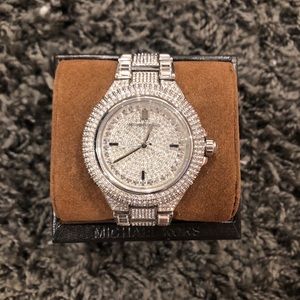 AUTHENTIC MICHAEL KORS RHINESTONE WATCH